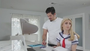 A Big Busty Babe Alone At Home And She Gets Naked