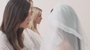 A Couple Of Guys Are Playing Video Games When The Sexy Klarisa Leone Walks In