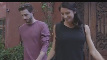 Big Toy Stretches Tight Little Pussy From Behind