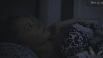 Charming Blonde Lassie On Her Knees Sucking A Huge Penis