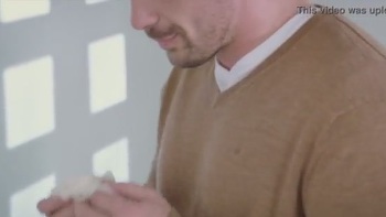 Cum Craving Cutie Tastes Warm Jizz After Passionately Sucking Dick