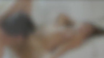 Dirty Brunette In Camouflage Pants Strips And Plays With Herself