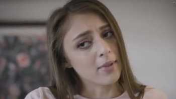 Dirty Brunette Takes A Large Cock Like A Champ, Riding As She Screams