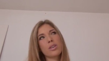 Hairy Cunt Slut Show Off Her Tight Puss And Take Cum In Face