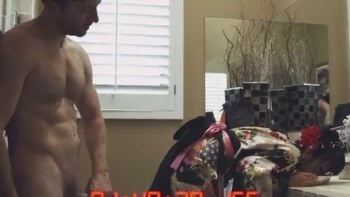 Horny Redhead Asks His Old Servant To Clean Her Puss