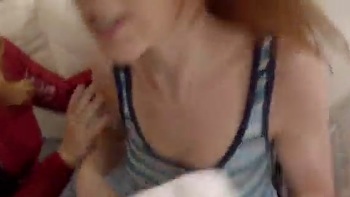 Horny Teen In Bathroom - Nice Fuck And Blowjob