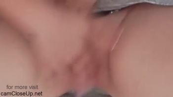 Hot Hairy Asian Gets Her Pussy Licked