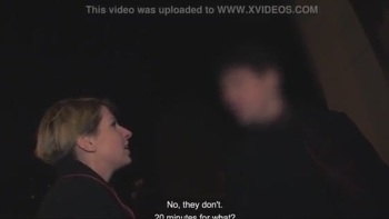 Hot Secretary Came Into The Room And Got Cum On Her Glasses 4K