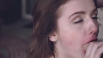 Hot Teen Worships His Cock. What A Lucky Fucker!