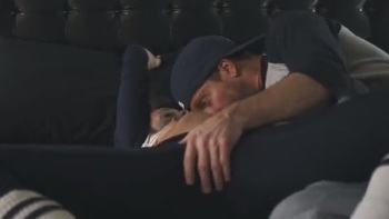 Hunter Found The Perfect Milf To Model A Sexy Xmas Outfit For A Greeting Card Photo Shoot