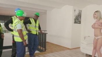 I Present This Hot Blonde Girl That I Saw On The Street Wit Ha Beautiful Red Rose