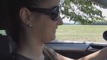 Johnny, The New Guy In The 'hood, Helps His Neighbor Lily Labeau Take Some Groceries Into Her Home