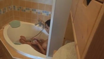 Massaged And Fucked In Tight Pussy