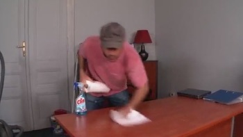 Naughty Housewife Enjoying A Big Toy