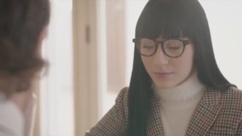 Pretty Brunette Gets Naked On The Floor Fucking Herself With Dildo