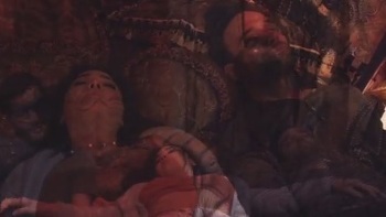 Sexy Goth Teen Riding Dildo