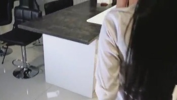 She's Going To Work His Cock Into A Real Lather