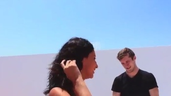 Still With Her Lingerie On He Can't Wait To Drill Her Snatch