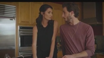 Strips-Shaved-Masturbates-Blonde-Lingerie