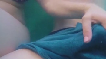 Stunning Emo Lassie Showcasing Her Round Ass In A Solo Action