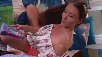 Sweet Girl Sucks The Cum Out Of His Cock