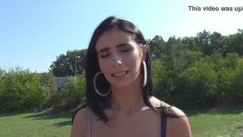 Teen In Tight Pink Shorts Finger Fucks Her Slippery Vagina