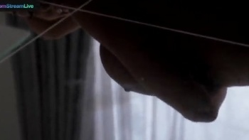 Thick Blonde Milf Shows Off Her Huge Round Ass And Curvy Figure Before Shoving Four Fingers Into Her Juicy Bald Pussy For A Self-Induced Orgasm