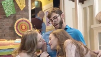 Watching My Favorite Lesbian Orgy On Pornhub To Have Fun - 4K Uhd