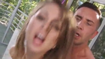 Yummy Darling Showcases Her Juicy Ass Before Toying Twat