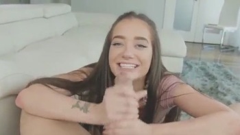 She Will Finger Her Tight Snatch And She Will Be Happy To Get Her Pussy Orgasmed